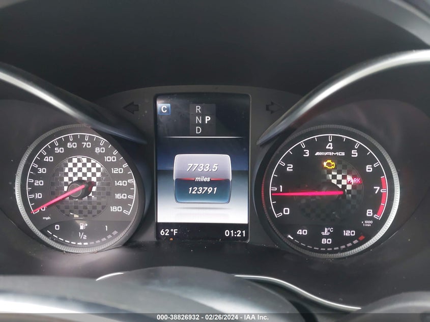 VIN 55SWF6EBXHU214656 2017 MERCEDES-BENZ AMG C 43 4MATIC