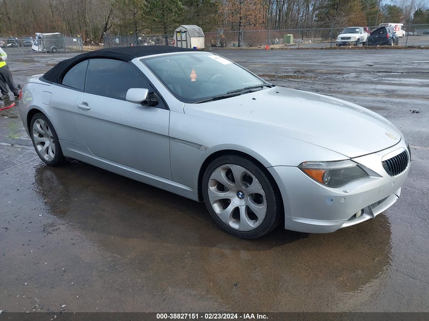 2006 BMW 650I VIN: WBAEK13416CN75667 Lot: 38827151