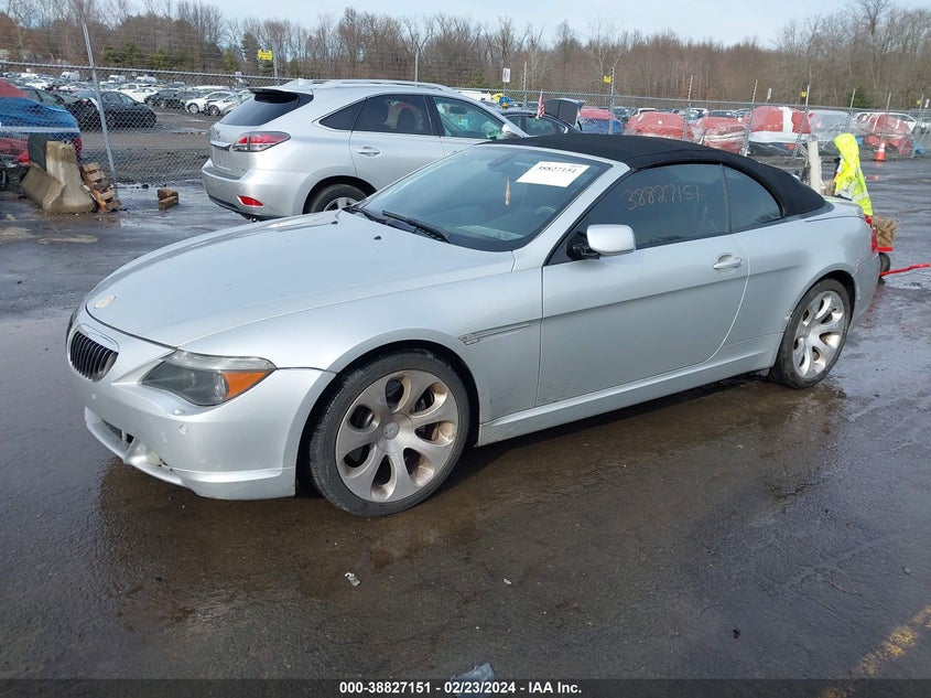 2006 BMW 650I VIN: WBAEK13416CN75667 Lot: 38827151