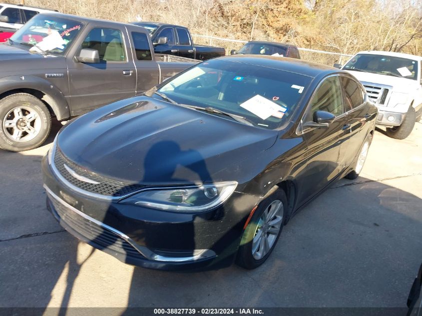 2015 Chrysler 200 Limited VIN: 1C3CCCAB8FN682597 Lot: 40759777