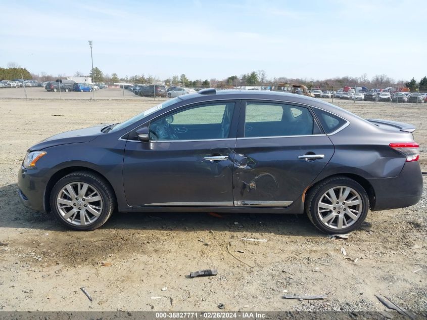 2014 Nissan Sentra Sl VIN: 3N1AB7AP7EY338675 Lot: 38827771