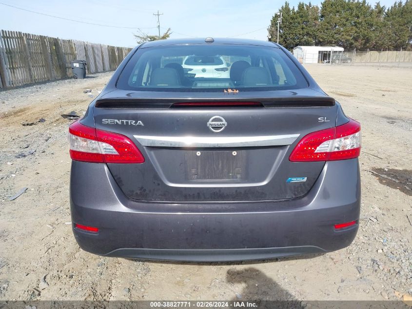 2014 Nissan Sentra Sl VIN: 3N1AB7AP7EY338675 Lot: 38827771