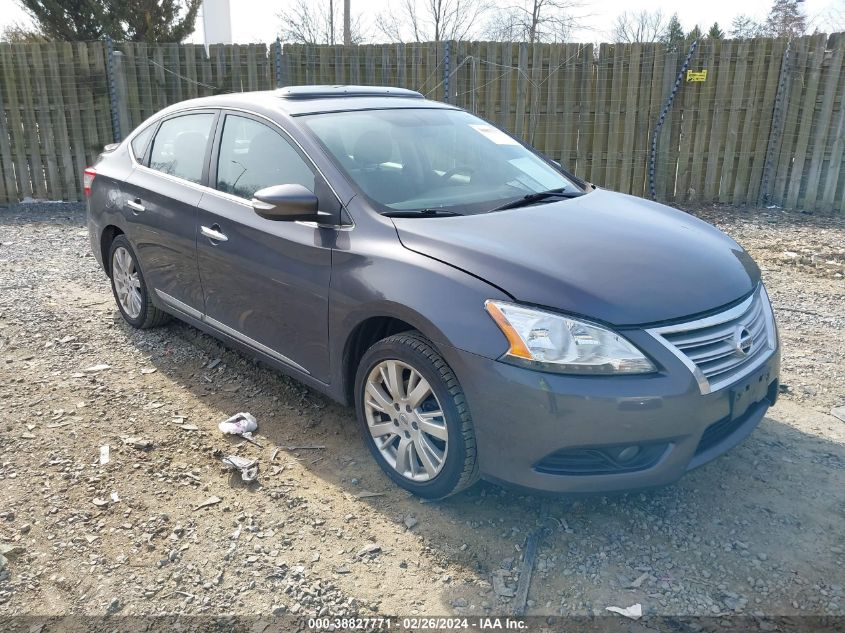 2014 Nissan Sentra Sl VIN: 3N1AB7AP7EY338675 Lot: 38827771