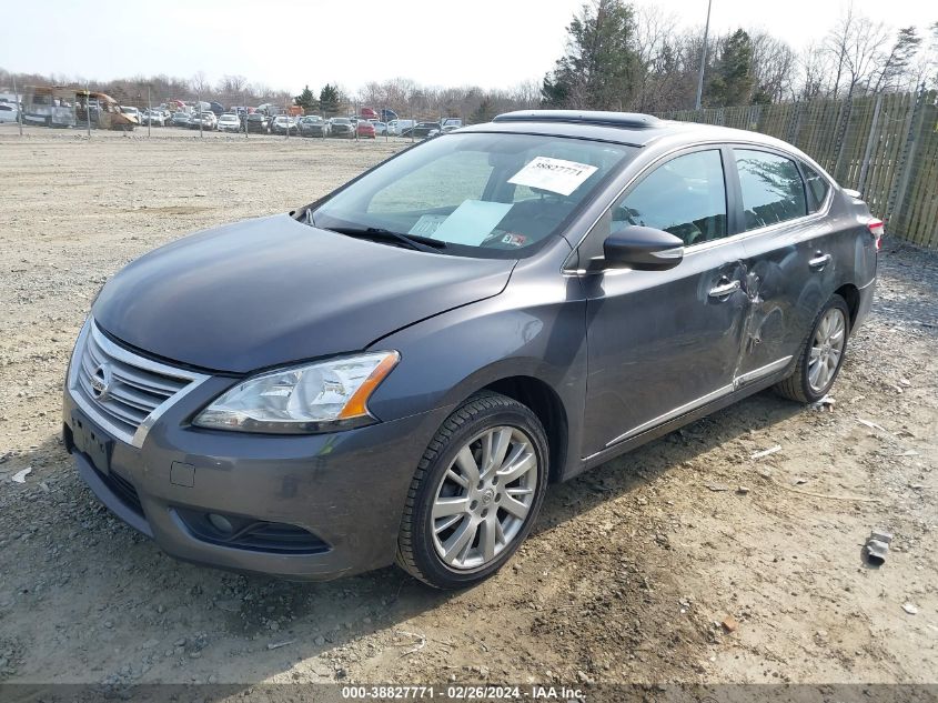 2014 Nissan Sentra Sl VIN: 3N1AB7AP7EY338675 Lot: 38827771