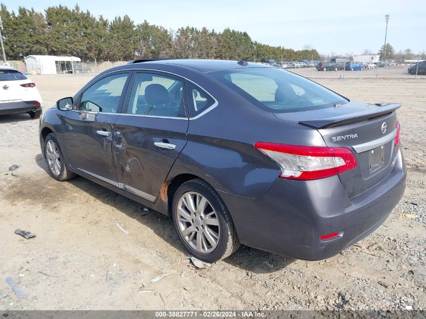 2014 Nissan Sentra Sl VIN: 3N1AB7AP7EY338675 Lot: 38827771