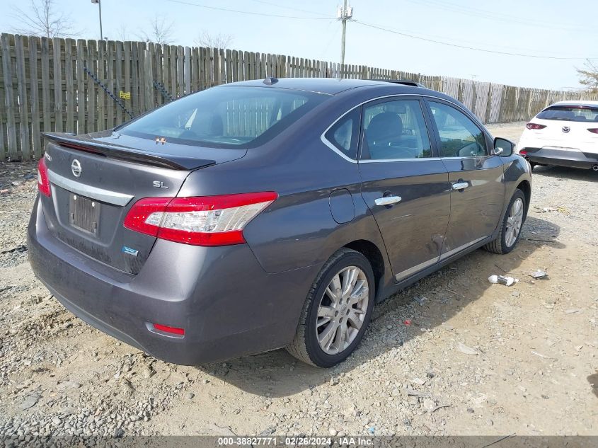 2014 Nissan Sentra Sl VIN: 3N1AB7AP7EY338675 Lot: 38827771