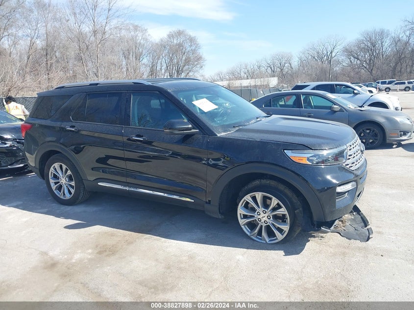 VIN 1FMSK8FH8NGA31098 2022 FORD EXPLORER LIMITED