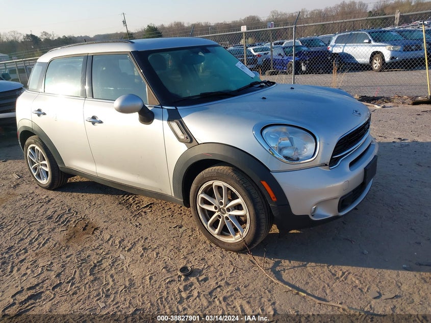 2016 Mini Countryman Cooper S VIN: WMWZC3C53GWT10669 Lot: 38827901