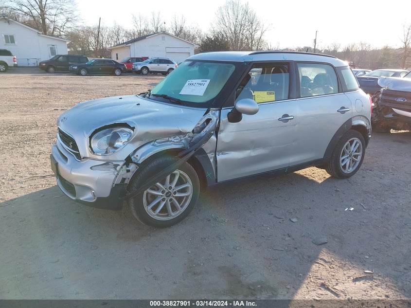2016 Mini Countryman Cooper S VIN: WMWZC3C53GWT10669 Lot: 38827901