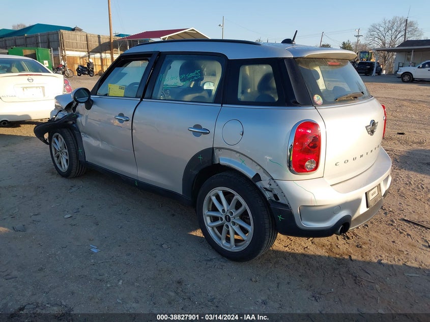 2016 Mini Countryman Cooper S VIN: WMWZC3C53GWT10669 Lot: 38827901