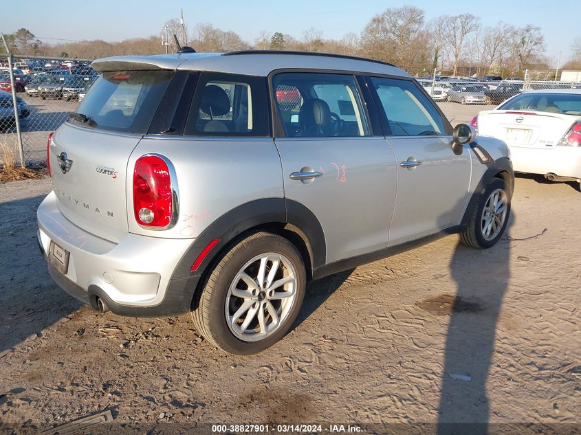 2016 Mini Countryman Cooper S VIN: WMWZC3C53GWT10669 Lot: 38827901