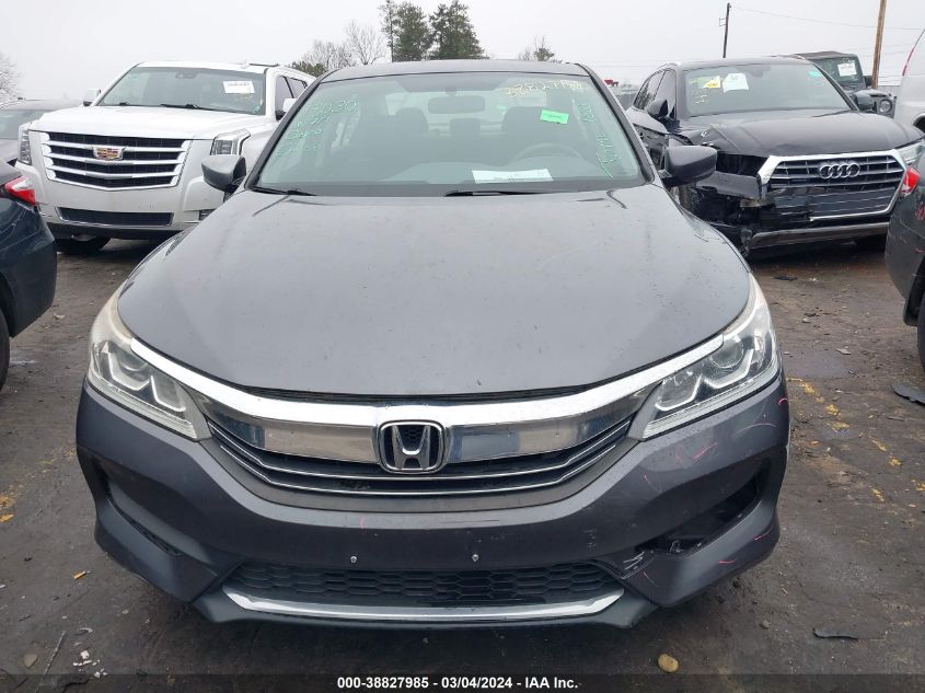 2017 Honda Accord Lx VIN: 1HGCR2F39HA080390 Lot: 38827985