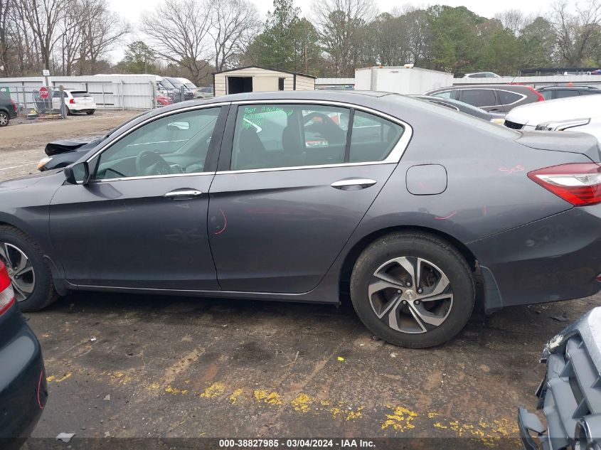 2017 Honda Accord Lx VIN: 1HGCR2F39HA080390 Lot: 38827985