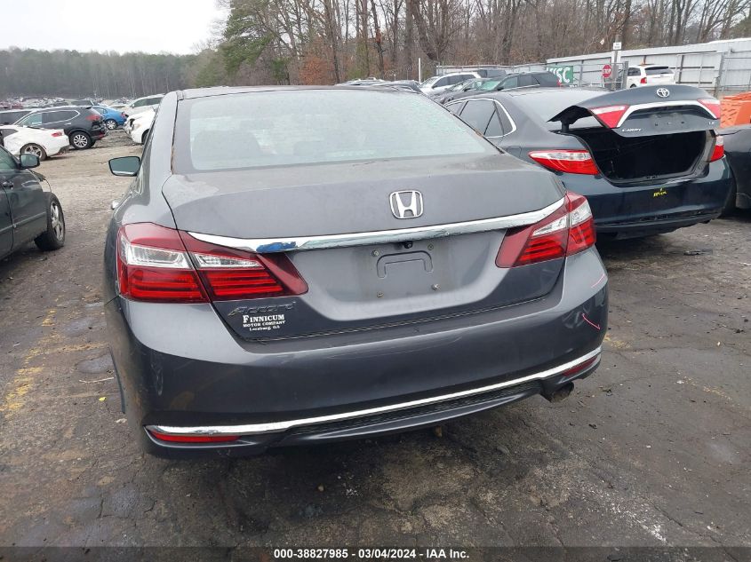 2017 Honda Accord Lx VIN: 1HGCR2F39HA080390 Lot: 38827985