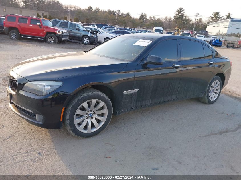 2010 BMW 750Li xDrive VIN: WBAKC8C56ACY68457 Lot: 38828030