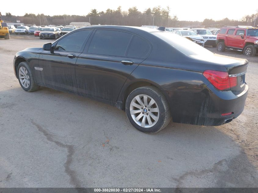 2010 BMW 750Li xDrive VIN: WBAKC8C56ACY68457 Lot: 38828030