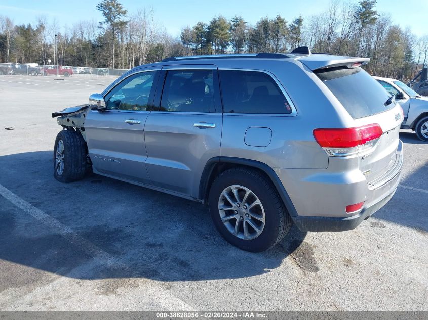 2014 Jeep Grand Cherokee Limited VIN: 1C4RJEBG7EC466722 Lot: 38828056