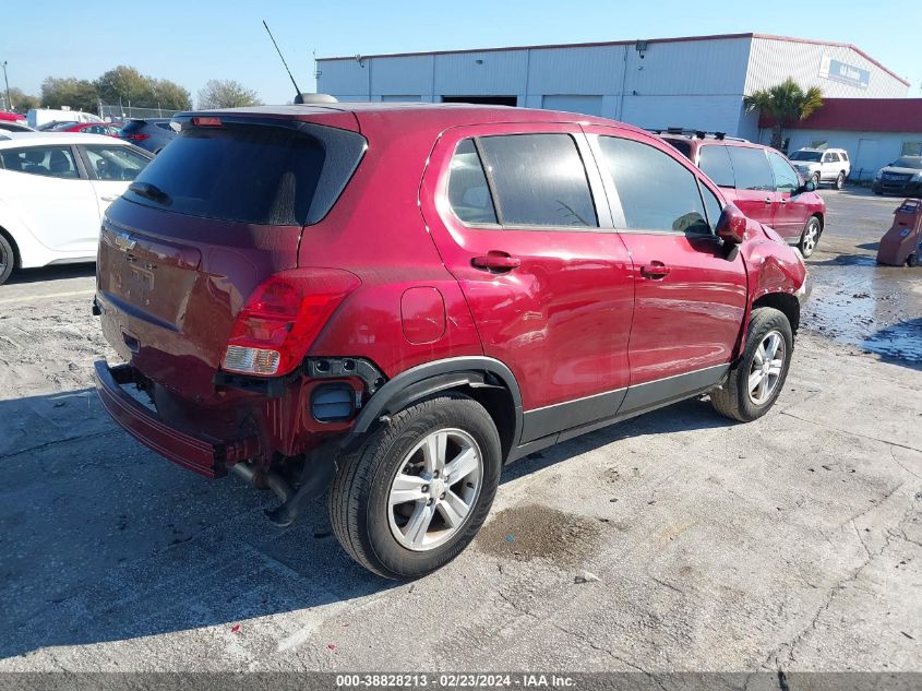 2021 Chevrolet Trax Awd Ls VIN: KL7CJNSB0MB348068 Lot: 38828213