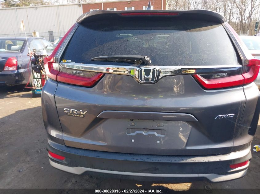 2020 Honda Cr-V Awd Ex VIN: 2HKRW2H54LH601307 Lot: 38828315