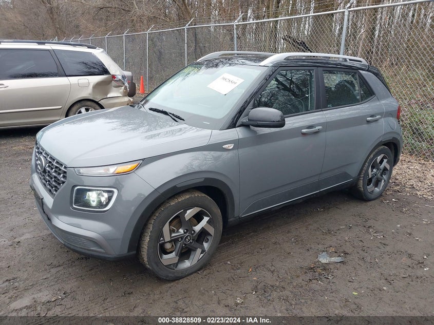 2022 Hyundai Venue Limited VIN: KMHRC8A30NU193316 Lot: 38828509