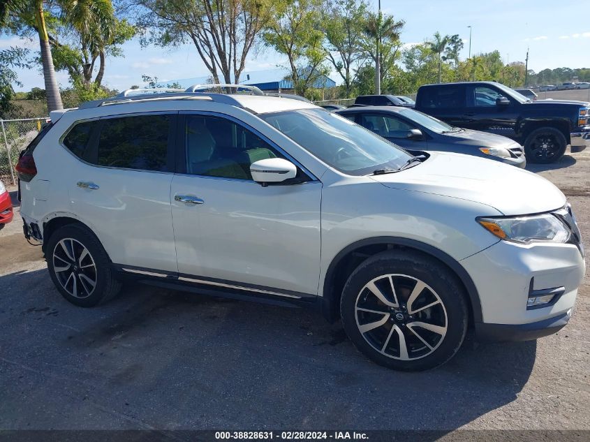 2019 Nissan Rogue Sl VIN: 5N1AT2MT6KC814694 Lot: 38828631