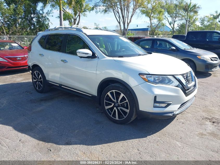 2019 Nissan Rogue Sl VIN: 5N1AT2MT6KC814694 Lot: 38828631