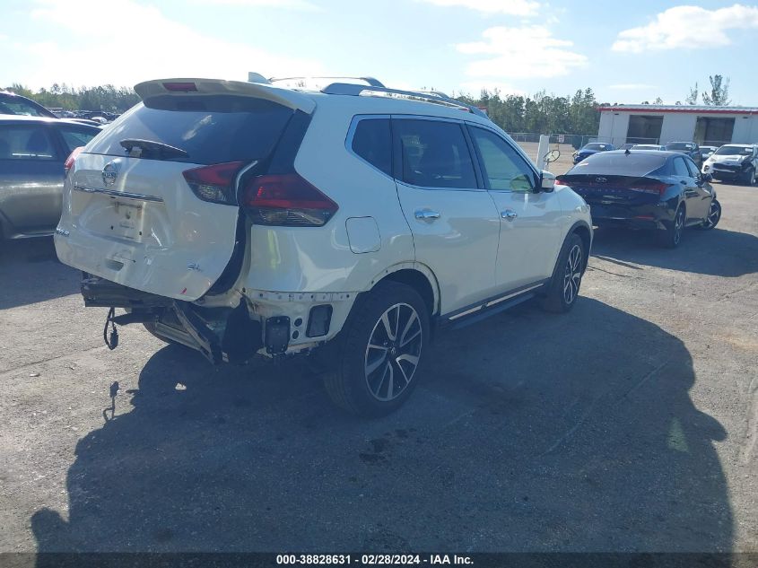 2019 Nissan Rogue Sl VIN: 5N1AT2MT6KC814694 Lot: 38828631