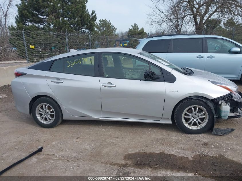 2016 Toyota Prius Two VIN: JTDKBRFU2G3012404 Lot: 38828747