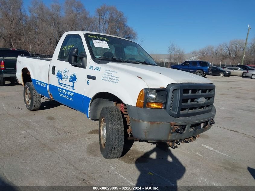 2007 Ford F-250 Xl/Xlt VIN: 1FTNF21547EB13084 Lot: 38829095