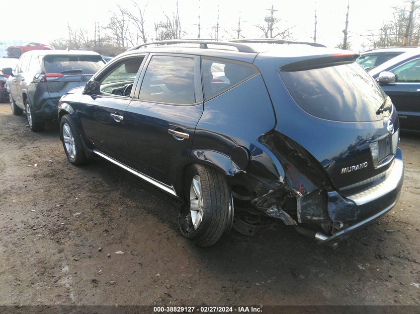 2006 Nissan Murano Sl VIN: JN8AZ08WX6W506531 Lot: 38829127