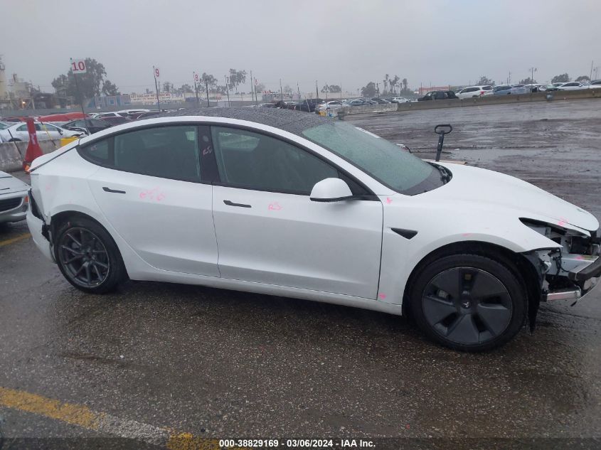 5YJ3E1EA9MF930752 2021 Tesla Model 3 Standard Range Plus Rear-Wheel Drive