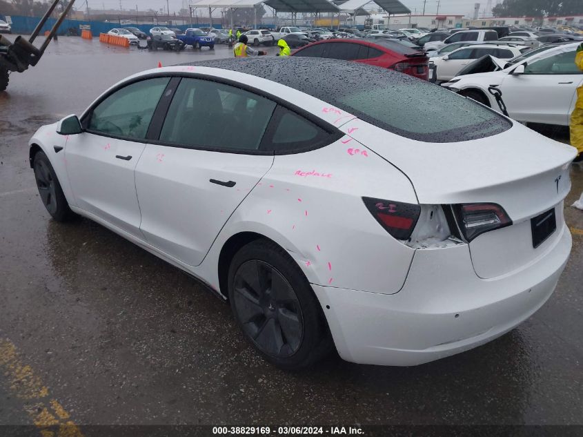 5YJ3E1EA9MF930752 2021 Tesla Model 3 Standard Range Plus Rear-Wheel Drive