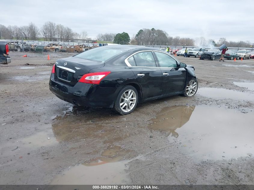 2009 Nissan Maxima 3.5 S VIN: 1N4AA51E29C834975 Lot: 38829192