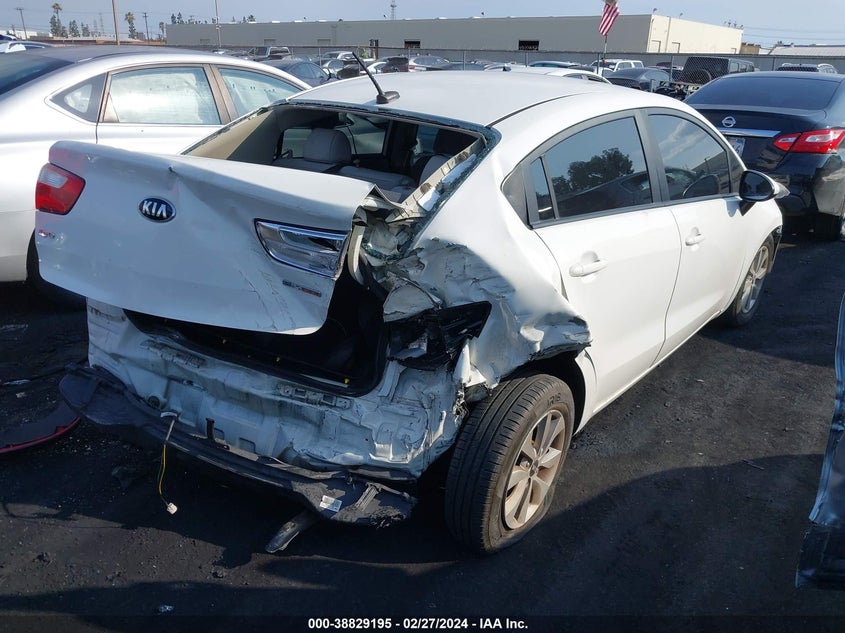 2016 KIA RIO EX/SX - KNADN4A34G6676071