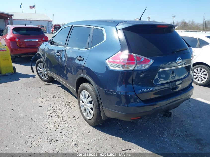 2016 Nissan Rogue S VIN: KNMAT2MT8GP641880 Lot: 38829239