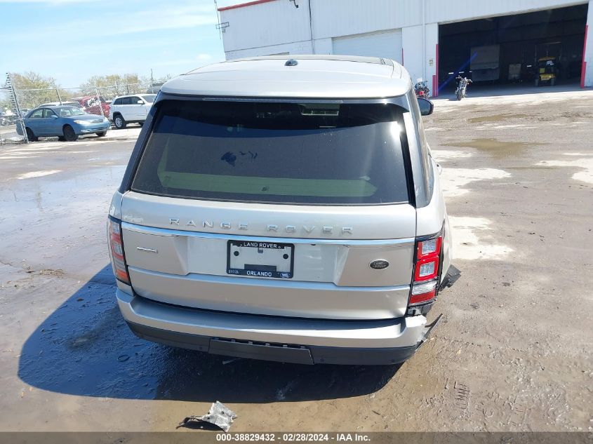 2015 Land Rover Range Rover 5.0L V8 Supercharged VIN: SALGS3TF2FA226370 Lot: 38829432