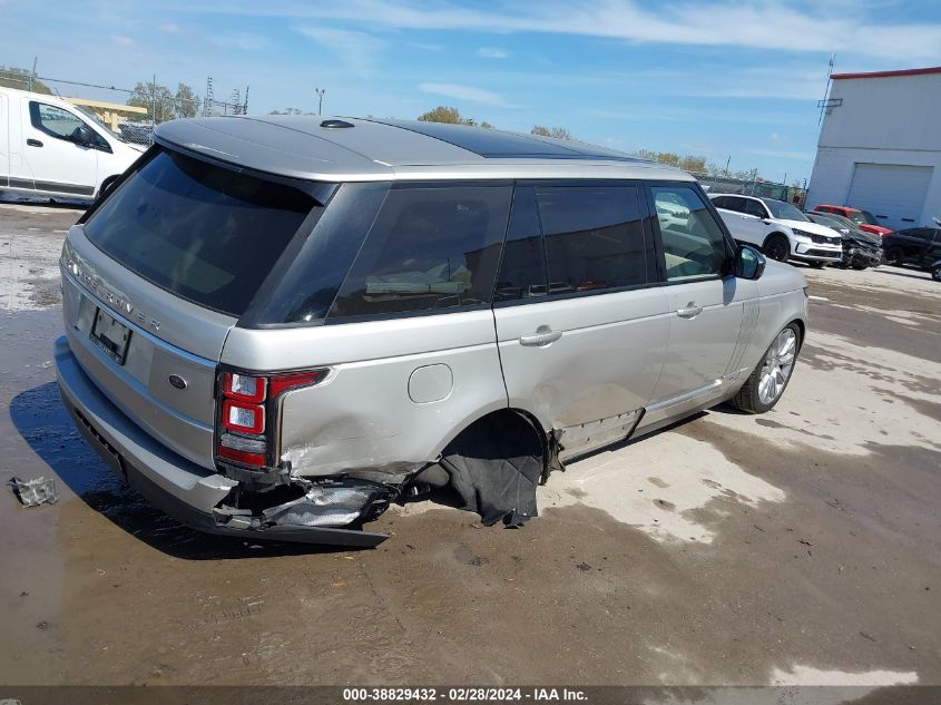 2015 Land Rover Range Rover 5.0L V8 Supercharged VIN: SALGS3TF2FA226370 Lot: 38829432