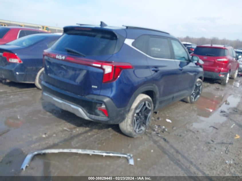 2024 Kia Seltos Sx Turbo VIN: KNDETCA77R7540279 Lot: 38829445