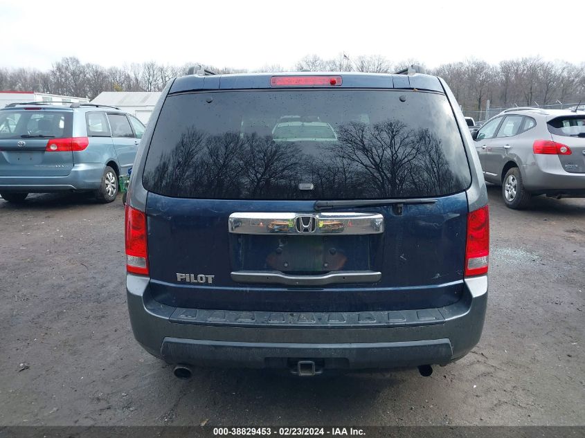 2010 Honda Pilot Ex-L VIN: 5FNYF4H54AB025642 Lot: 38829453