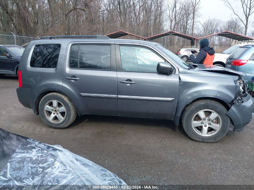 2010 Honda Pilot Ex-L VIN: 5FNYF4H54AB025642 Lot: 38829453