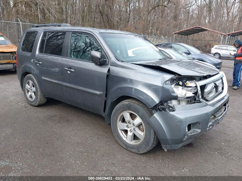 2010 Honda Pilot Ex-L VIN: 5FNYF4H54AB025642 Lot: 38829453