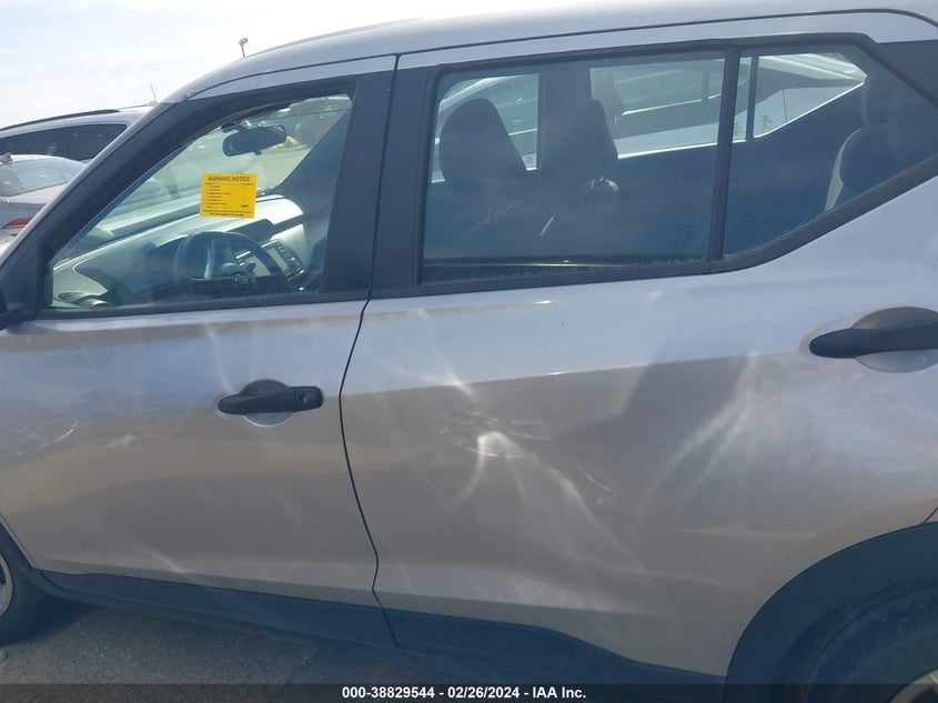 2020 NISSAN KICKS S - 3N1CP5BV8LL518849