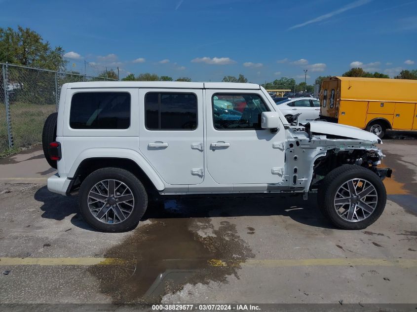 2022 Jeep Wrangler 4Xe Unlimited High Altitude 4X4 VIN: 1C4JJXP67NW108088 Lot: 38829577