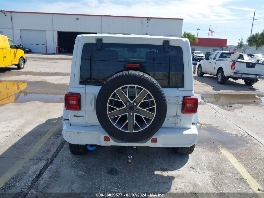 2022 Jeep Wrangler 4Xe Unlimited High Altitude 4X4 VIN: 1C4JJXP67NW108088 Lot: 38829577