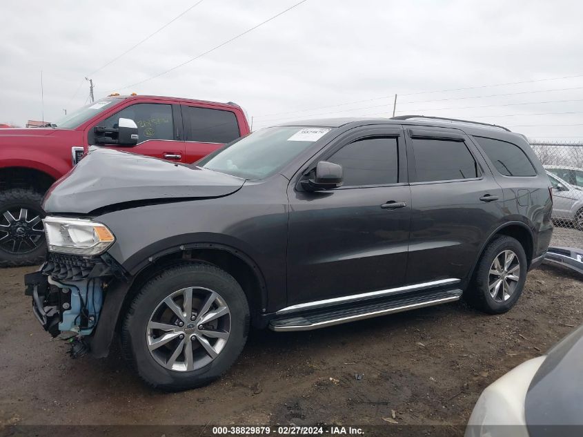 2016 Dodge Durango Limited VIN: 1C4RDJDG2GC387409 Lot: 38829879