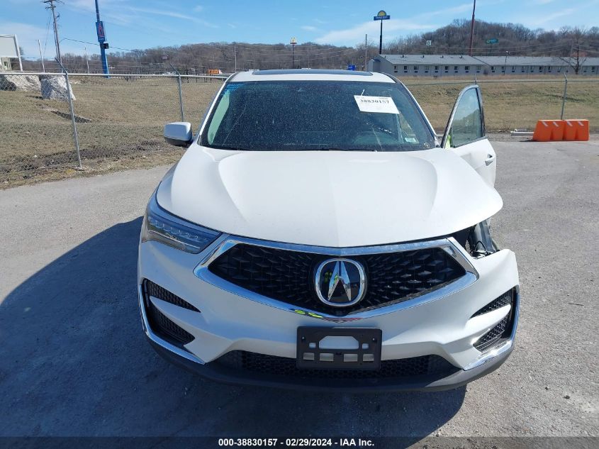 2021 Acura Rdx Technology VIN: 5J8TC2H5XML025106 Lot: 38830157