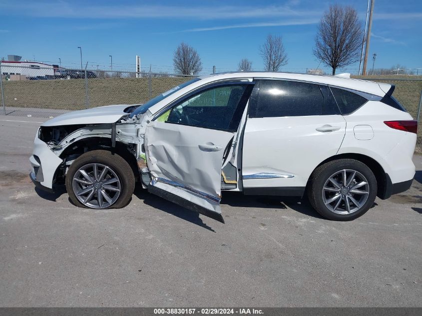 2021 Acura Rdx Technology VIN: 5J8TC2H5XML025106 Lot: 38830157