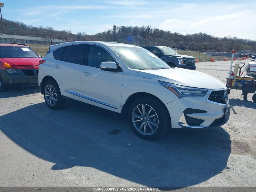 2021 Acura Rdx Technology VIN: 5J8TC2H5XML025106 Lot: 38830157