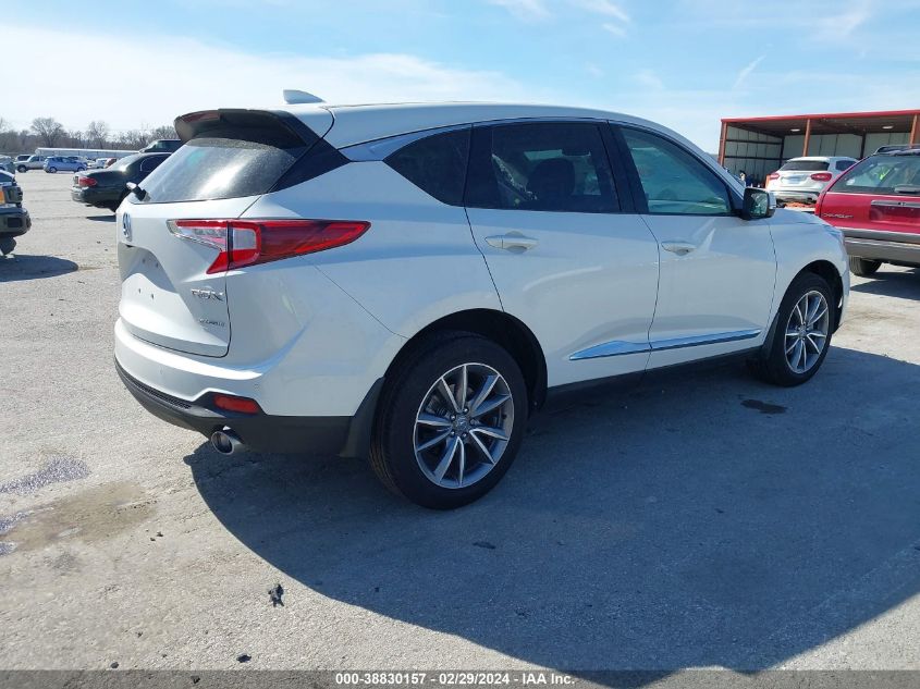 2021 Acura Rdx Technology VIN: 5J8TC2H5XML025106 Lot: 38830157