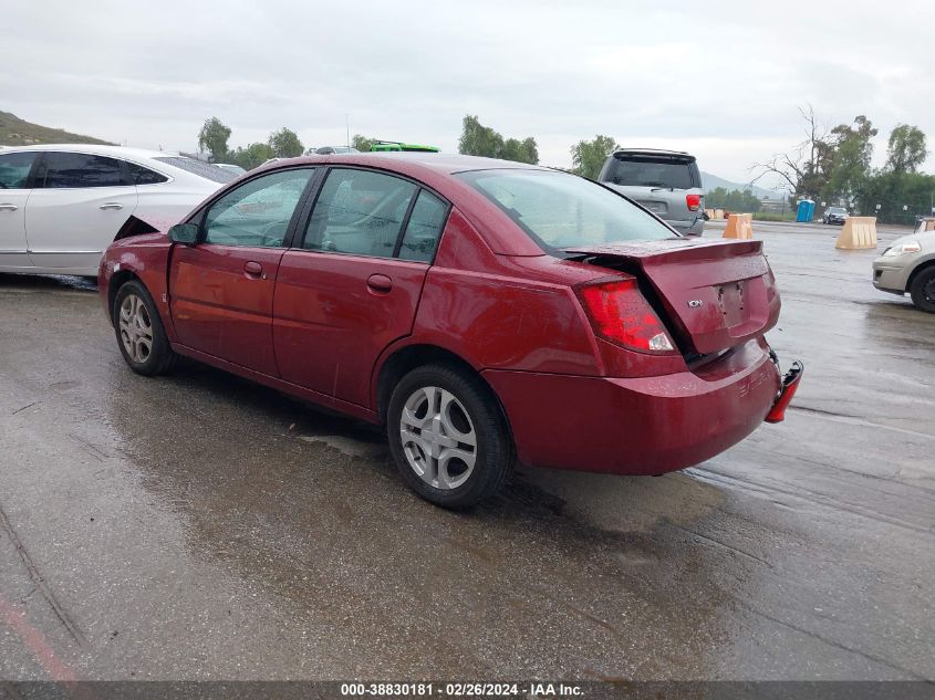 2004 Saturn Ion 3 VIN: 1G8AL52FX4Z182747 Lot: 38830181